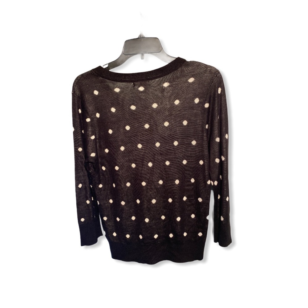 Halogen Crew Neck Front Button Cardigan - Picture 5 of 8